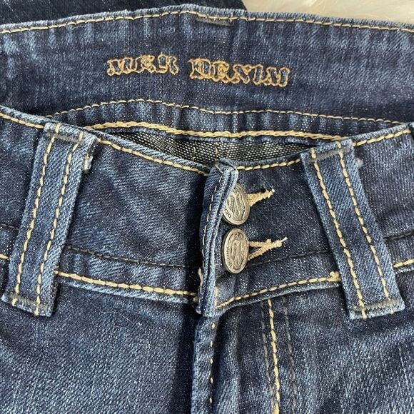 MEK Denim Madiera Wide Leg Jeans Sz 26 X 34 - Picture 9 of 13